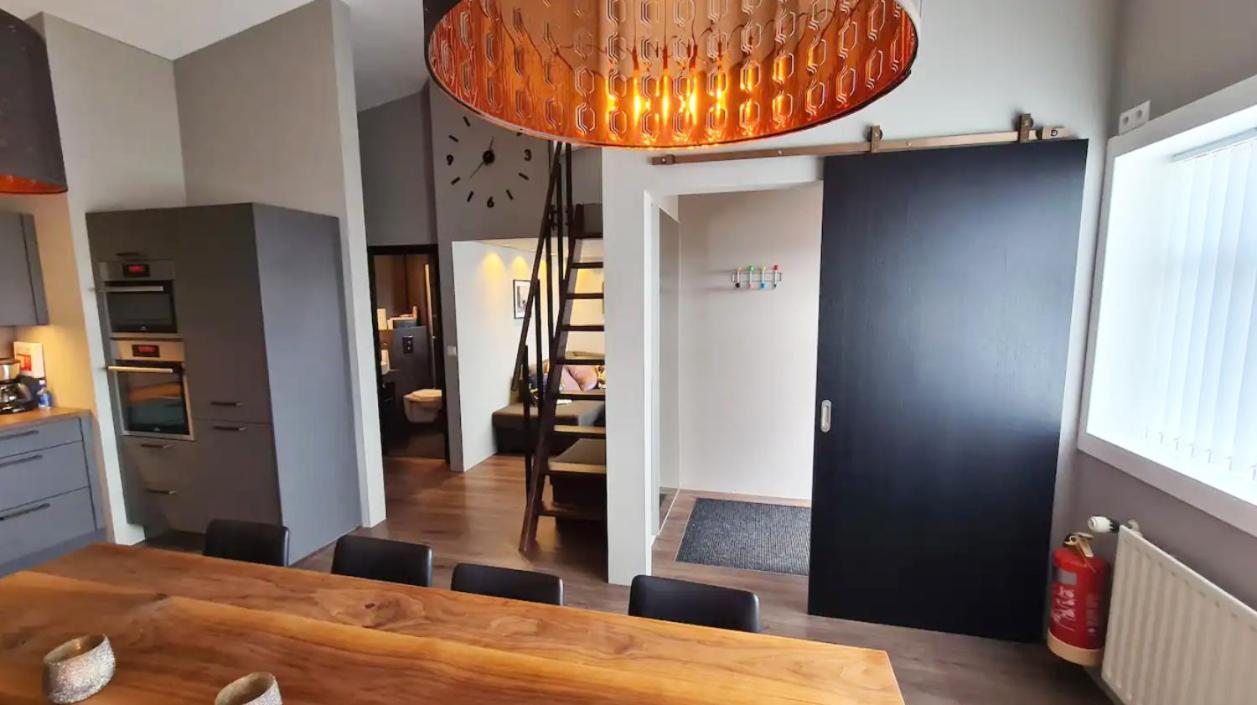 Beautiful House With Amazing Sea View. Apartamento Dalvík Exterior foto